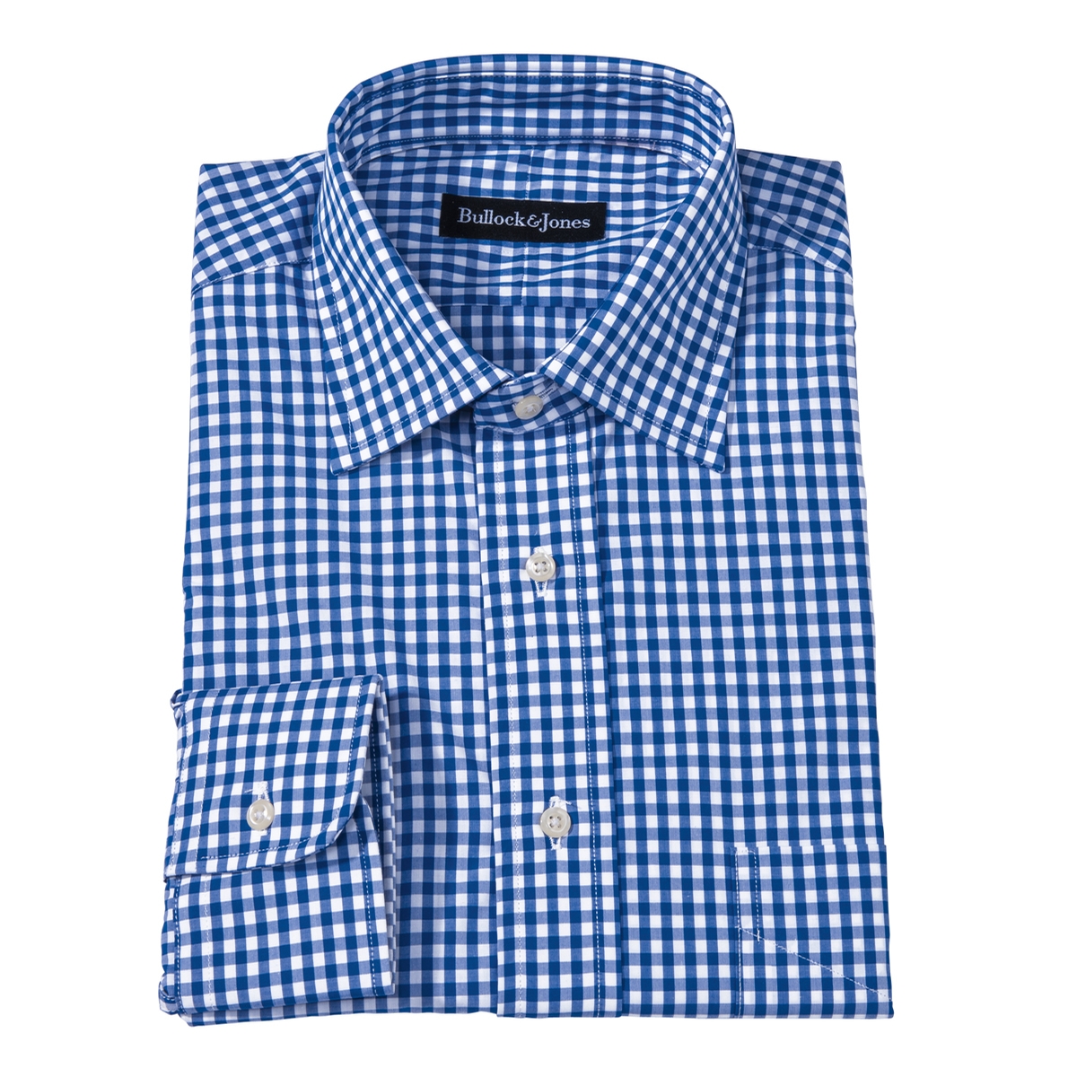 Gingham Check Dress Shirt