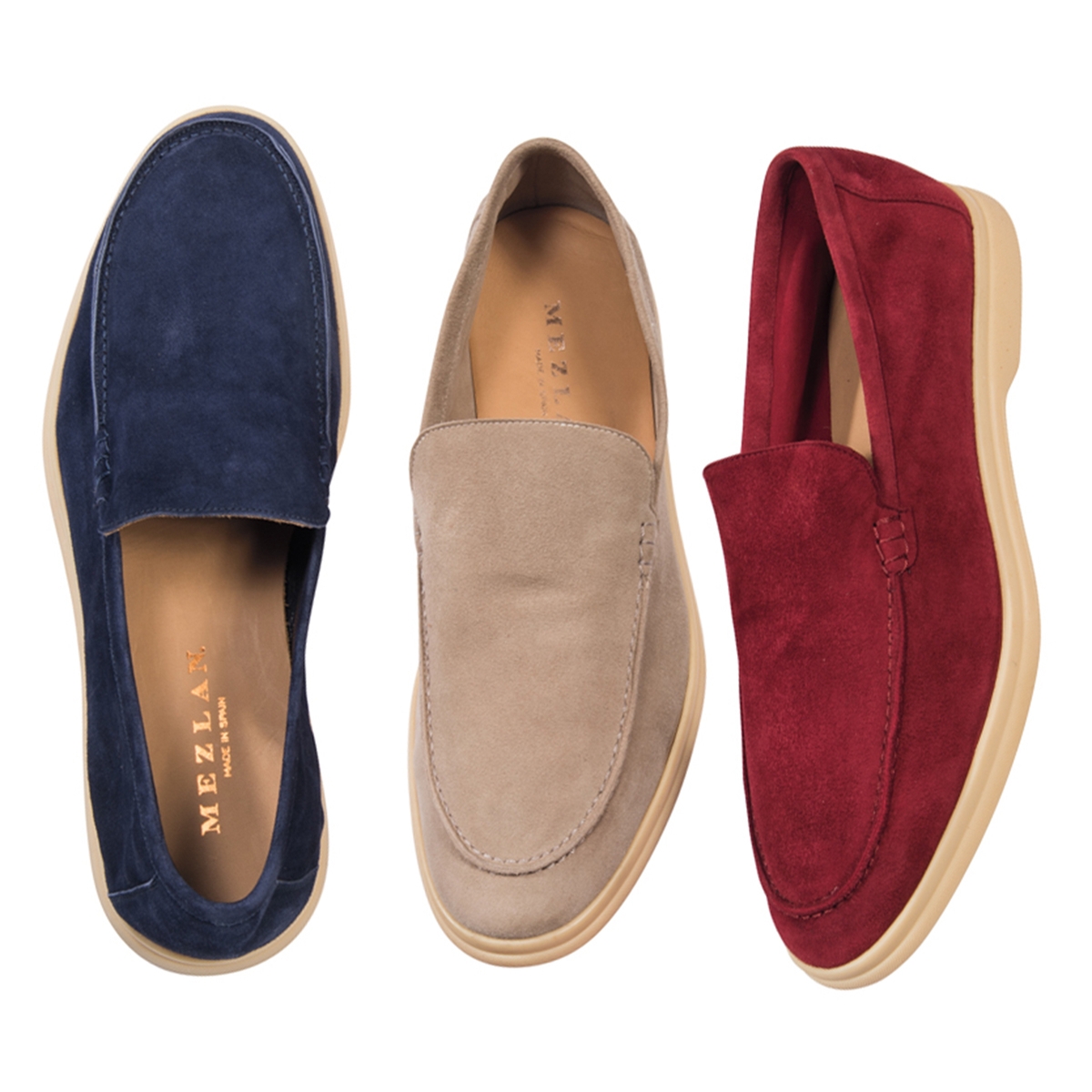 Soft Suede Slipons