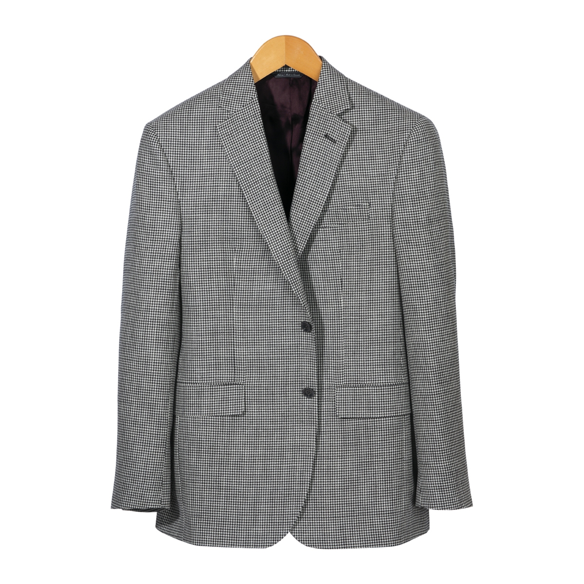Mens Houndstooth Sport Coat Bullock & Jones