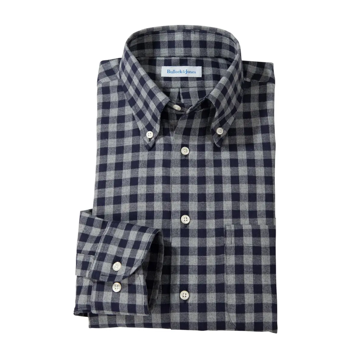 Exeter Two-Color Check Shirts | Bullock & Jones