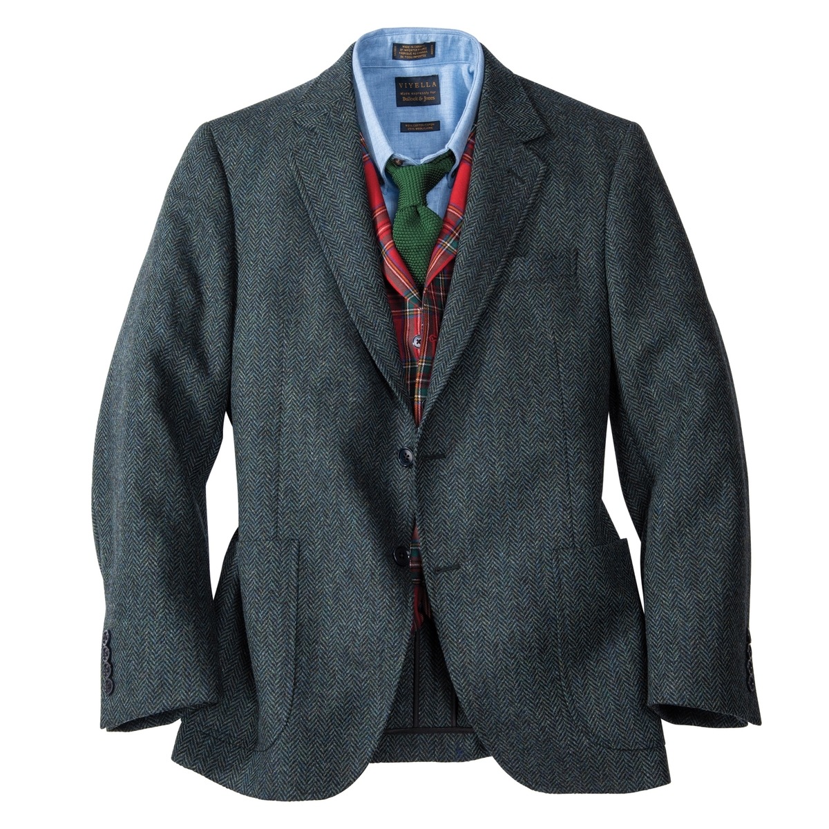 'Hastings' Herringbone Tweed Sport Coat at Bullock & Jones