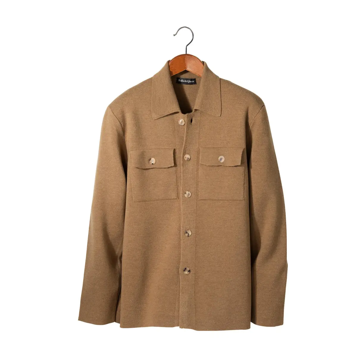 Milano Merino Wool Shirt jacket | Bullock & Jones