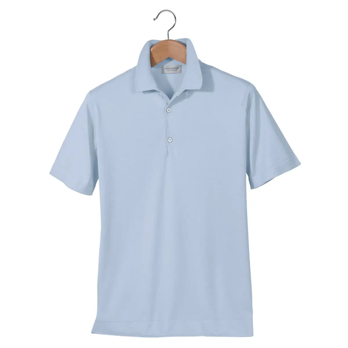 John Smedley Short-Sleeve Cotton Polo - Bullock & Jones | Bullock
