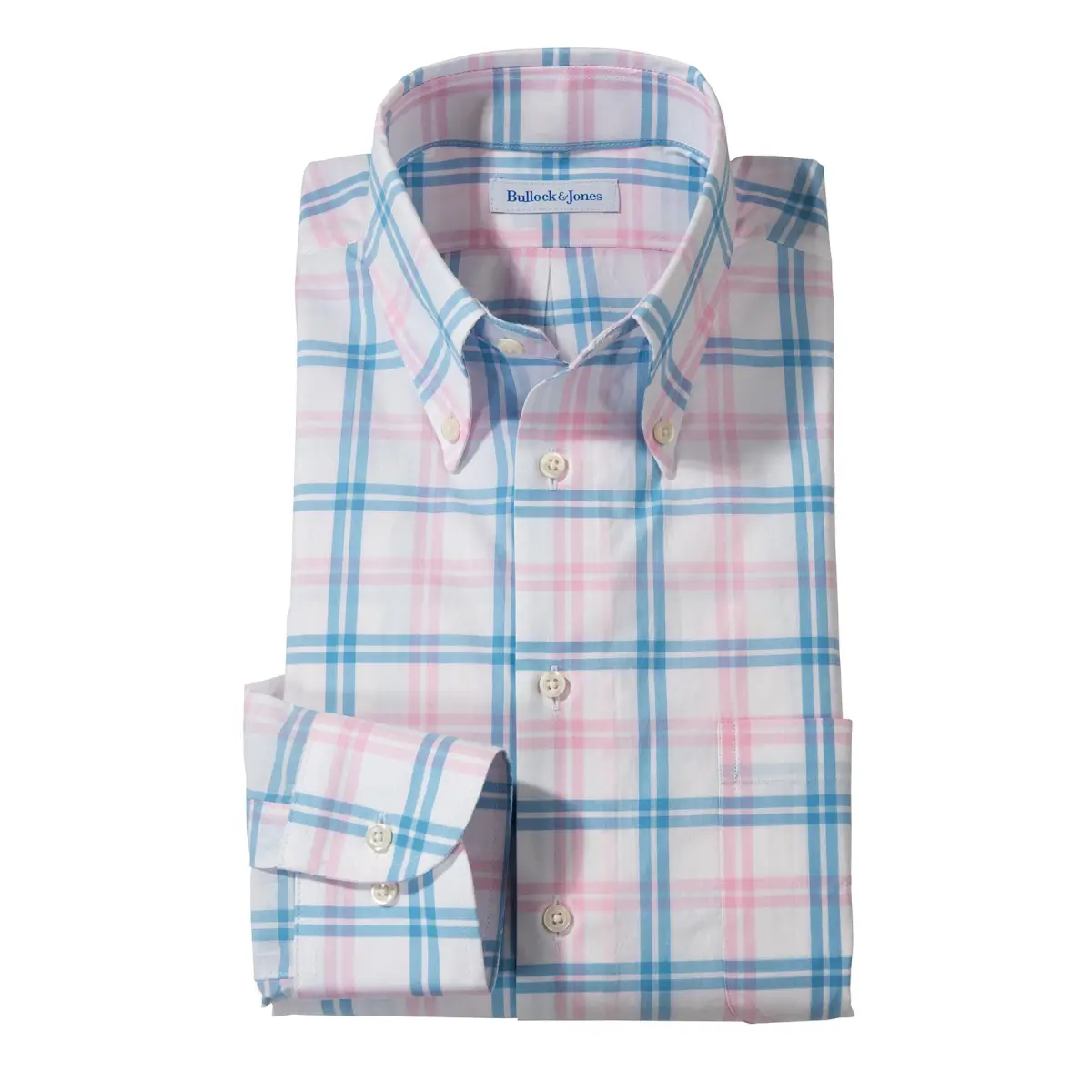 large windowpane dress shirt Traveler Collection Tailored Fit Button-Down Collar Windowpane Dress Shirt - Missionary Package