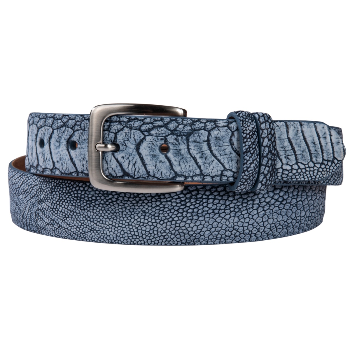 Washed Ostrich Belts Bullock & Jones