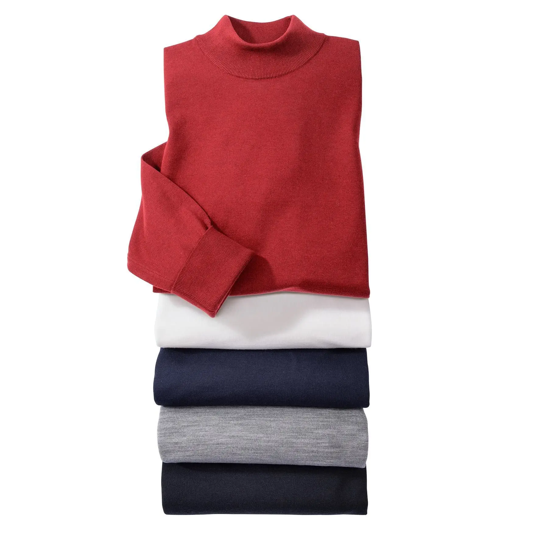 Merino Wool Mock Turtlenecks - Bullock & Jones | Bullock & Jones