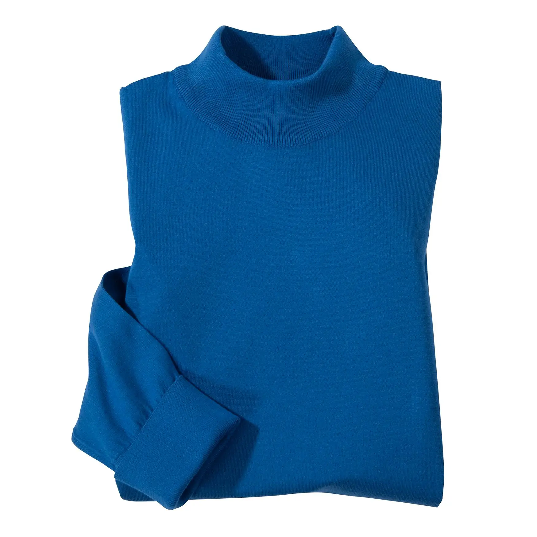 Oakdale Sea Island Cotton Mock-Turtlenecks - Bullock & Jones 