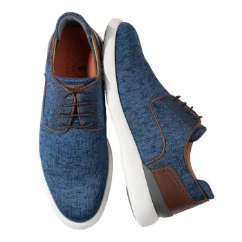Martin Dingman Dark Blue Knit Slip-Ons Martin Dingman Chuck Fly Knit Sport Slip On - Navy  main image 2