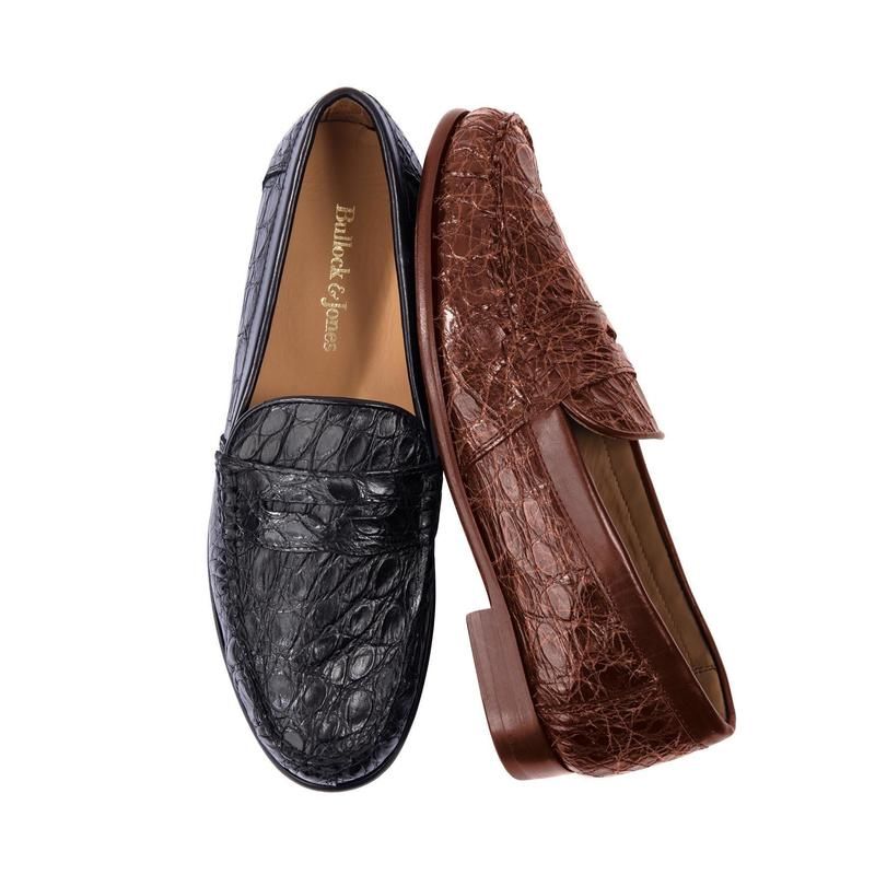 Vicente Crocodile Penny Loafer