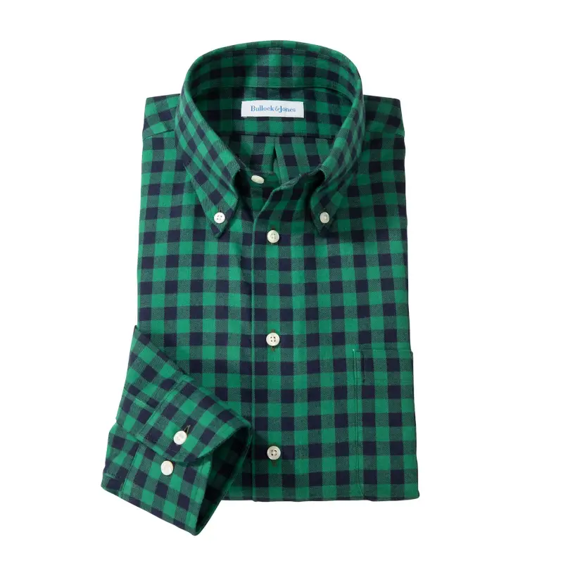 Exeter Two-Color Check Shirts | Bullock & Jones