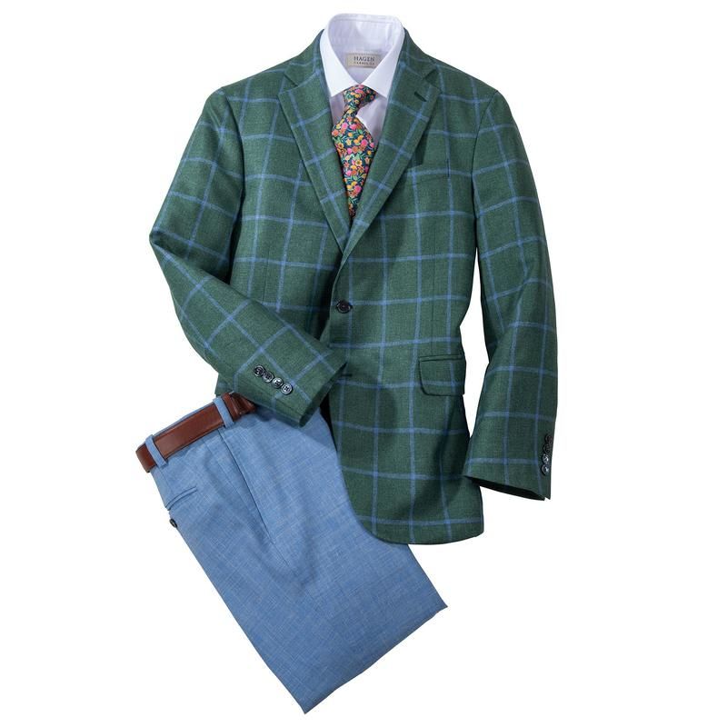 Grant Windowpane Sport Coat Bullock & Jones