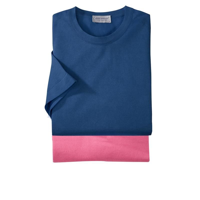 Lorca Sea Island Cotton Tee Shirts by John Smedley