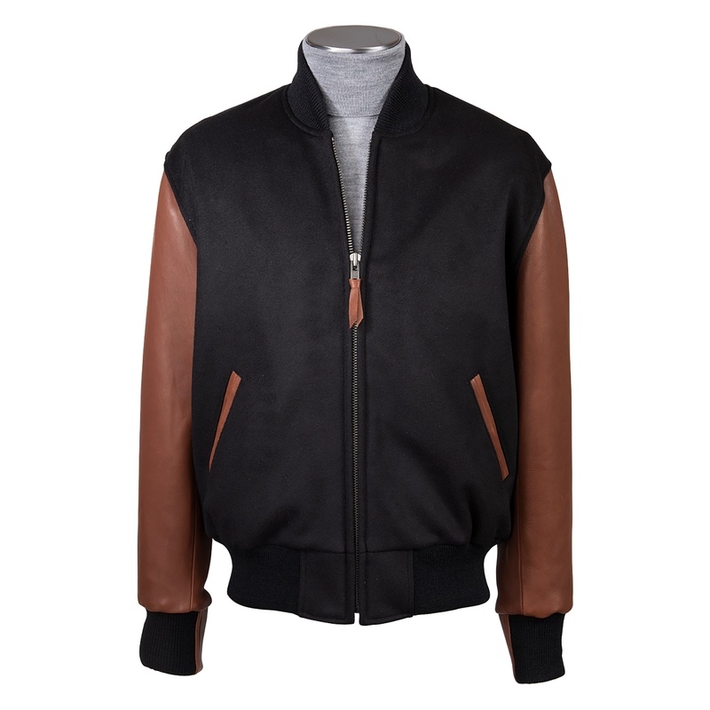 Ellsworth Wool and Leather Varsity Jacket