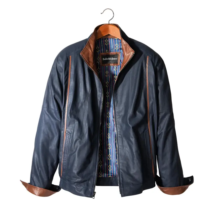 bullock&jones ラムレザーJKT Natoma Windbreaker - Bullock & Jones